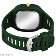 Square Watch with King Bracelet for Boys & Men Watch