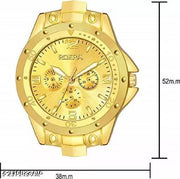 GO Gold Dial Watch For Men Gold  watches
