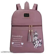 Backpack for Girls  For School College office  Travel  With Unique Design Looks Very Attractive & Stylish.