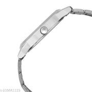 Walrus Polo Series Grey Dial Metallic Wristwatch