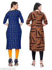Festive and daily wear kurti for women-Combo piece_2