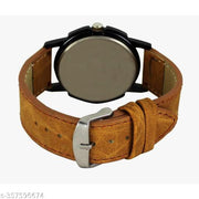 Lorenz Men's TAN Watch & Wallet Gift Combo- CM-1049WL-TAN