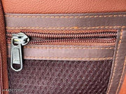 Genuine Leather Sling Messenger Bag for Men and Women