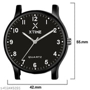 XTIME Analogue Watch Black Dial & Black Resin Strap for Men's & Boys