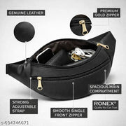 New Waist Bag|| Fanny Pack||Boom Bag|| Kamar Pouch||Chest Pouch||Waterproof Waist Bag||Leatherate Waist Bag Running Travel For Boys And Girls