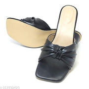 Orally Block Heel Slipper For Women And Girl