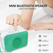 Zohlo Outdoor Bluetooth Speaker (5W) Up to 4-5 Hours Battery Life, Dynamic Sound Effects, Bluetooth 5.0, LED light changing color speaker(multicolor)