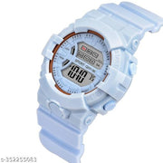 Silicon blue Digital Watch for Boys & Girls