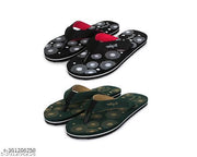 Women's Comfortable Slipper Combo (Pack of 2) | Lightweight EVA Printed Thong Flip-Flops for Daily Use | Doctor Recommended Footwear