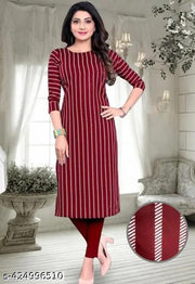 Polyster/Crepe fabric-Kurti For Women, Kurta For Women, Kurta, Women's Kurta, Casual Kurta For Women, Kurta For Women Latest Design, Office Wear Kurta For Women, Kurti, Kurti For Girls, Regular Wear Kurti For Women, Kurti On Lowest Price