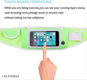 aist Bag with Bottle Hole and Smartphone Pocket Bum Bag Hip Pocket Belt Bag