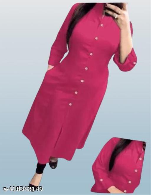 Trendy Pocket Kurti  for Girls