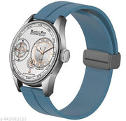 Chonograph Date Display Radium Dial Analoge Magnetic Belt Watch for Men S_18028