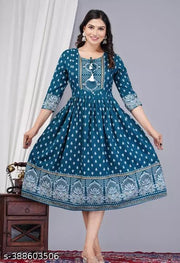 Anarkali Printed Kurti