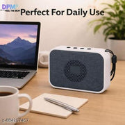 DPM Bluetooth Speaker with Mic, Loud Clear Sound, USB TF Card Support, RGB Effect