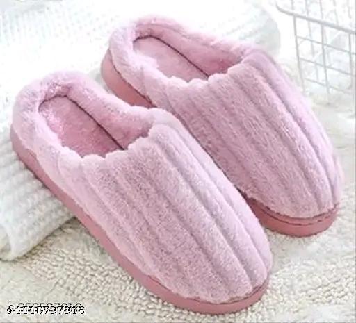 Women's Home Flip-Flops & Slippers Summer Indoor Bath Couple Bathroom Non-slip Unisex Sandals and Slippers Cute Teddy Flip Flops || Daily wear || Casual Wear ||