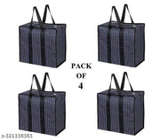 Carry Bags For Multipurpose And Attractive Reusable Bags ( Pack of 4 / Medium)