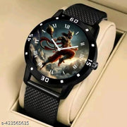 MAHADEV BLACK PU Mahadev watches