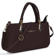 Latest Trendy Branded Dark Brown Handbag For Girls and Women's