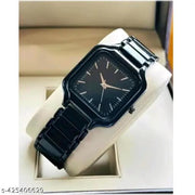 AKS Black Dial DB Square Rose Women Wrist Watch
