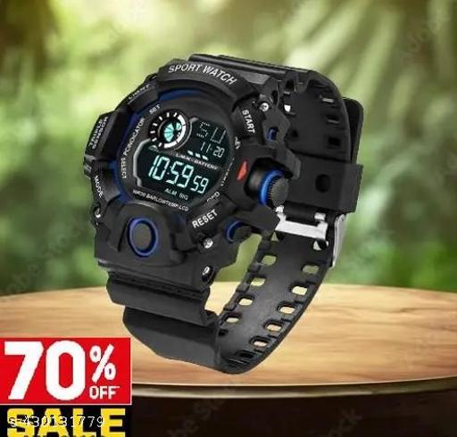 Digital Sports Kids Watch for Boys and Men Pack of 1 Water Resistance Digital Watch