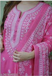 KURTI & PANT & DUPATTA SET/PLUS SIZE/BIG SIZE/PARTI WIRE KURTI PANT DUPATTA/PERMIUM QUALITY/TRANDING KURTI PANT DUPATTA