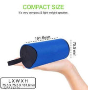Bluetooth Speaker TG-113 Bluetooth Wireless Speaker Portable Outdoor Stereo Bass Sound Subwoofer (Color Blue)