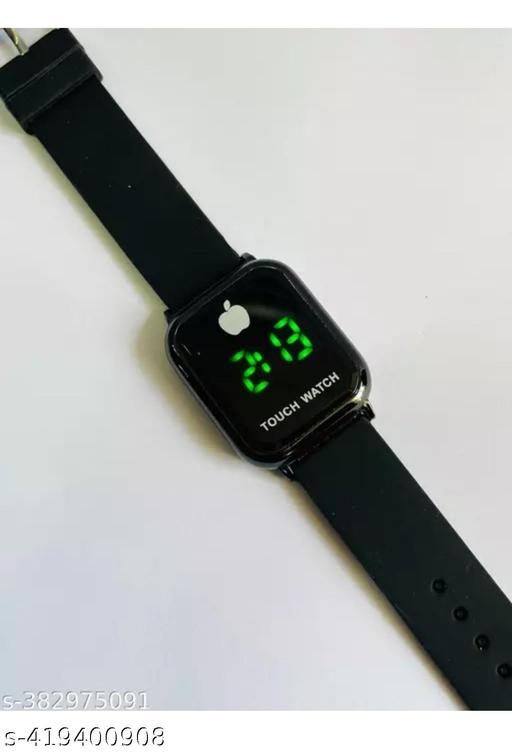 Fancy Green Light Touch Screen LED Digital Watch for Teenagers boy's and girl's With Attractive look's and Within