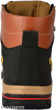 Men's Blue Synthetic Leather Outdoor Casual Shoes