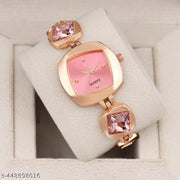 "Analog Women's Watch Stainless Steel Dial Wrist Watches for Women Stylish Belt Ladies Watch - Water Resistant Watches for Girls"
