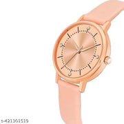 New Ethnic Solid Embossed Designer Leather Belt Analog Watches for Women Watches for Girls