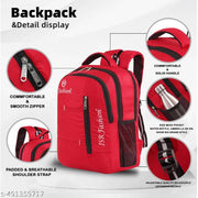 Large 40 L Backpack 40L Casual Laptop Backpack School/College/Office/Travel Bag For Men & Women  (red)