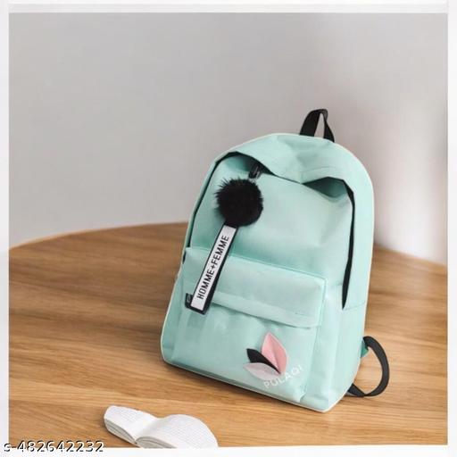 Fashion Waterproof Women Girls Backpack Korean Design Drawstring Chain travel College Office Bag