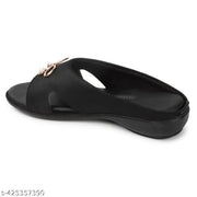 womans flat fashion slippers