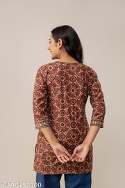 Vibrant Mustard: Fresh & Trendy Short Kurti Styles || Short Kurta For Women || Office Wear Kurta || Short Kurti ||