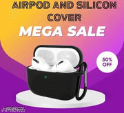 TWS Bluetooth Earbuds with Charging Case Wireless Earphones with Cover, Premium Sound, and Handsfree Call Support FREE CASE COVER