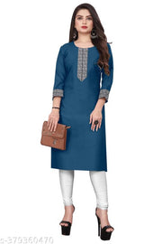 Women Fancy Embroidered Kurti