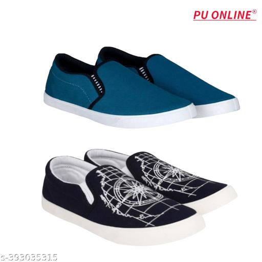 PU ONLINE Exclusive Range of Stylish Comfortable Sports Loffer Running Shoes For Men