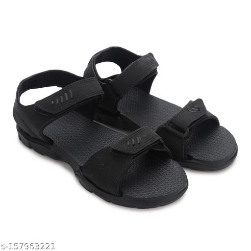 XDOX  Men Black Sandal