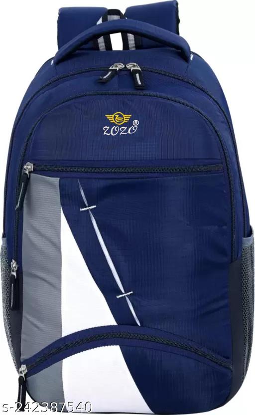 Medium 30 L Laptop Backpack Office Bag/School Bag/College Bag/Business Bag/Unisex Travel Backpack  (Blue)