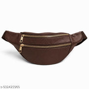 Stylish Sling Bag PU Leather Crossbody Chest Waist Travel Bag Premium