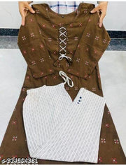 Ladies khadi kurta