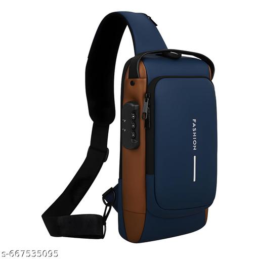 Anti-Theft Hard Shell Crossbody Sling Bag for Men & Women