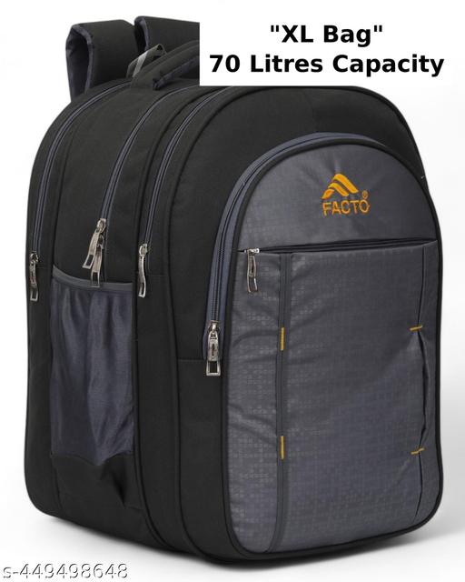 XL 70 L Backpack Stylish Waterproof School bag 6th to 10th Class for Boys & Girls Heavy Quality backpack Luggage & Travel Bags school bags for men and women