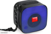 Mini Portable Wireless Bluetooth Speaker - Compact & Lightweight Design  Pocket-Sized Bluetooth Speaker with Strap - Trendy RGB Light Effect  Ultra-Portable Bluetooth Soundbox for Travel, Office & Home Decor