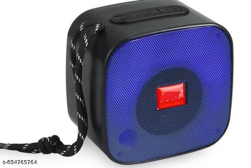 Mini Portable Wireless Bluetooth Speaker - Compact & Lightweight Design  Pocket-Sized Bluetooth Speaker with Strap - Trendy RGB Light Effect  Ultra-Portable Bluetooth Soundbox for Travel, Office & Home Decor