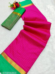 Kanjeevaram pure assam silk bollywood style saree for women for weding 2024