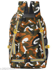 Military Print Backpack Hiking Bag Trekking Bag for Men Women Rucksack - 55 L  (tan)