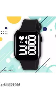 Children Kids Boys Digital 4-11 Years Led Watch Boys Best Gift Baby Boys Digital Watch for Kids (Black) rakhi gift