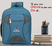 Gladius 50L stylish triple partition backpack for 4th-10th class